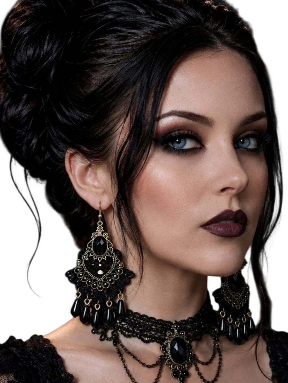Handmade Gorgeous Gothic Earrings